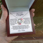 Most Beautiful Chapter Daughter Heart Necklace from Mom