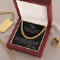 Braver Son Cuban Link Chain from Dad