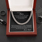 Braver Son Cuban Link Chain from Dad