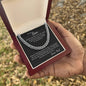 Braver Son Cuban Link Chain from Dad