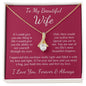 Forever & Always Wife Necklace with Message Card