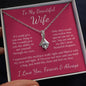 Forever & Always Wife Necklace with Message Card