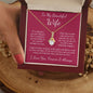 Forever & Always Wife Necklace with Message Card