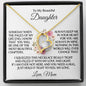 Most Beautiful Chapter Daughter Heart Necklace from Mom