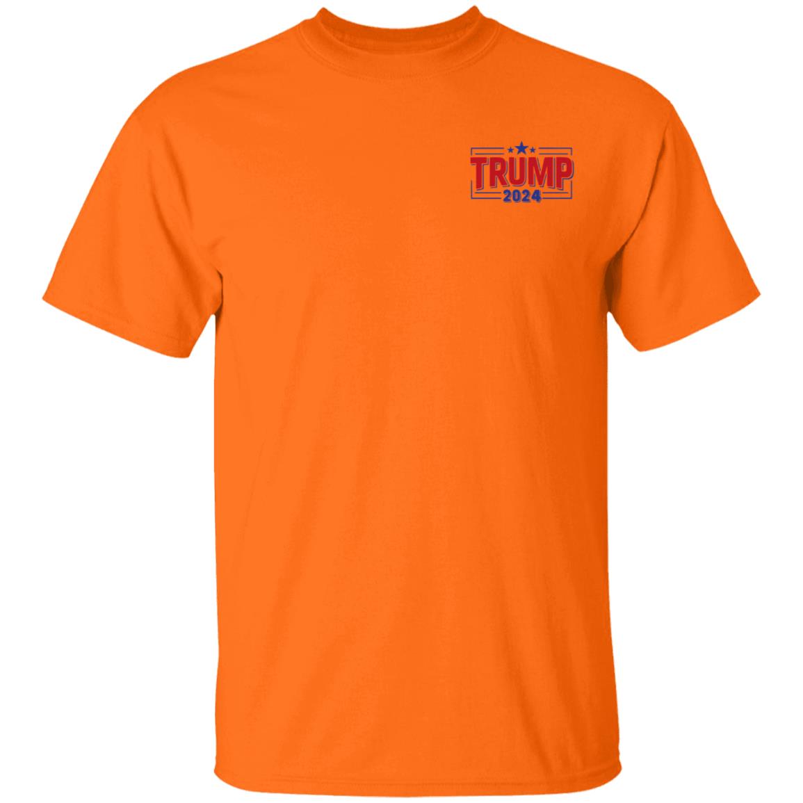 Trump 2024 Sm Logo Shirt Front Only