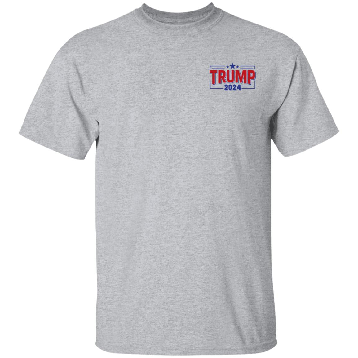 Trump 2024 Sm Logo Shirt Front Only