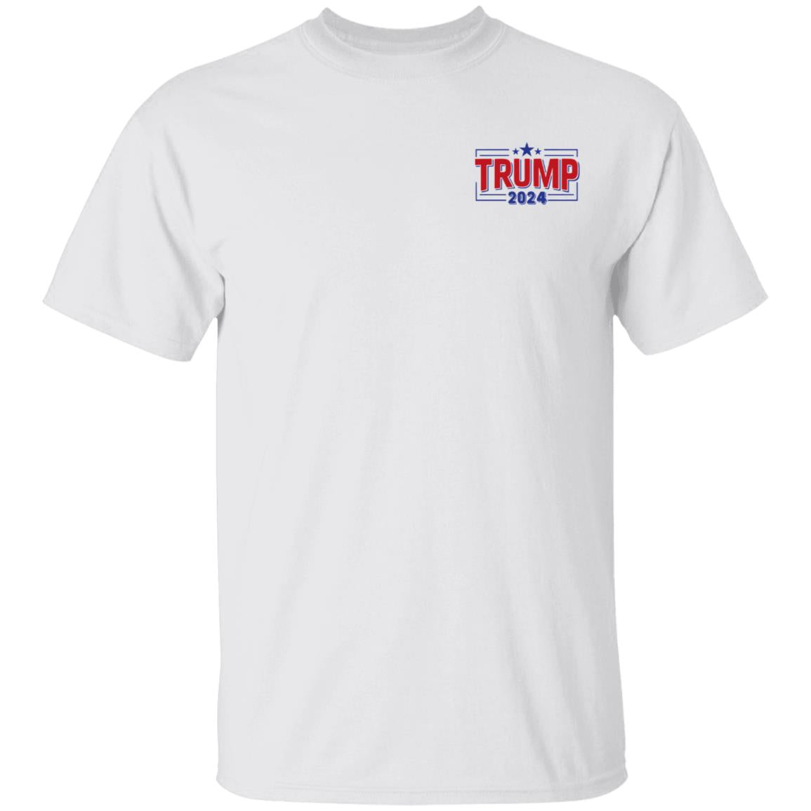 Trump 2024 Sm Logo Shirt Front Only