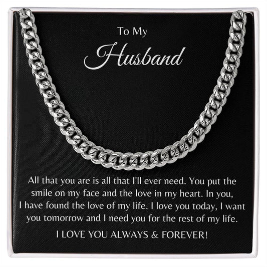 Always & Forever Husband Necklace