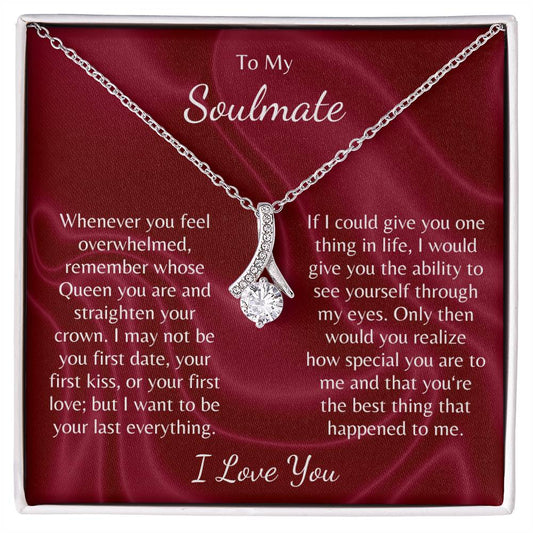 You Are So Special To Me Soulmate Message Card Alluring Beauty Necklace