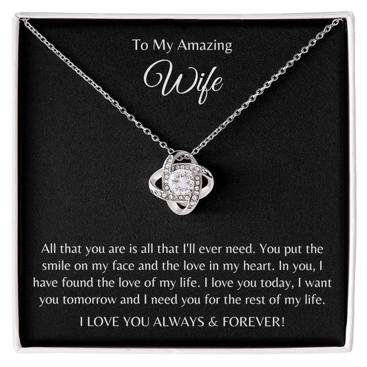 Forever My Love Wife Necklace